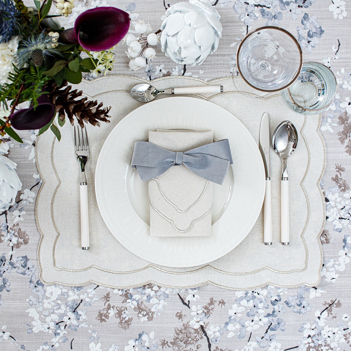 Obrus Twigs - 130 cm x 180 cm