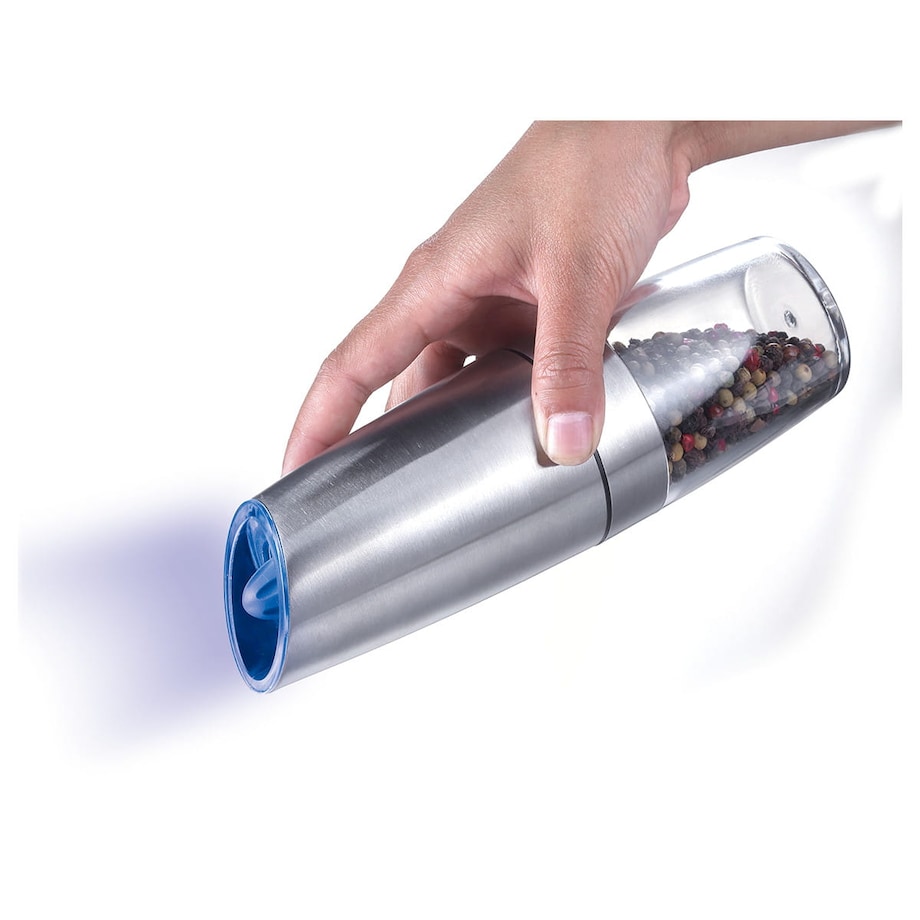 Zestaw 2 elektrycznych młynków grawitacyjnych do soli i pieprzu KLAUSBERG