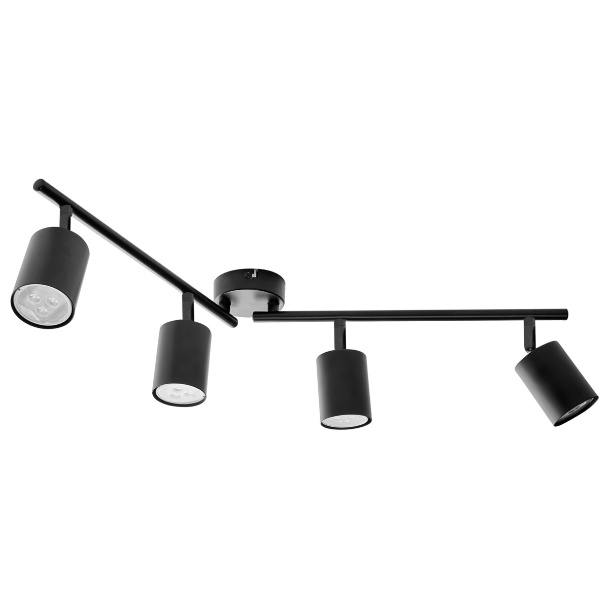 Lampa spot 4-punktowa NYANDO Metal Czarny