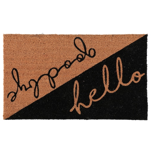 Wycieraczka pod drzwi, 45 x 75 cm, HELLO