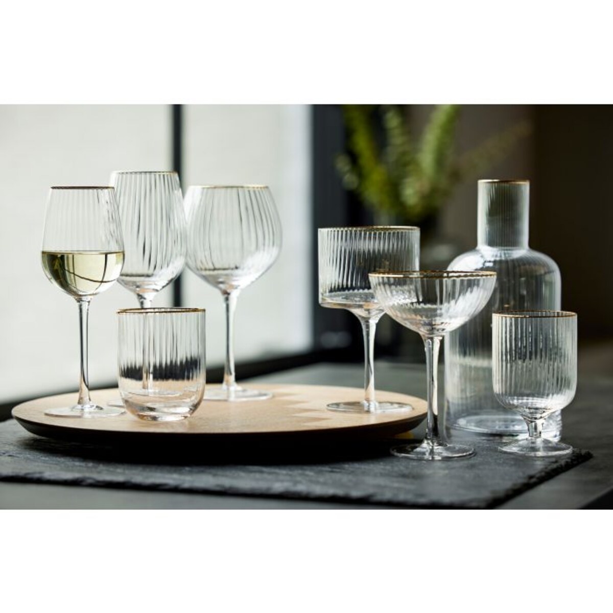Kieliszki do ginu Palermo 570 ml 4 sztuki złote 12061