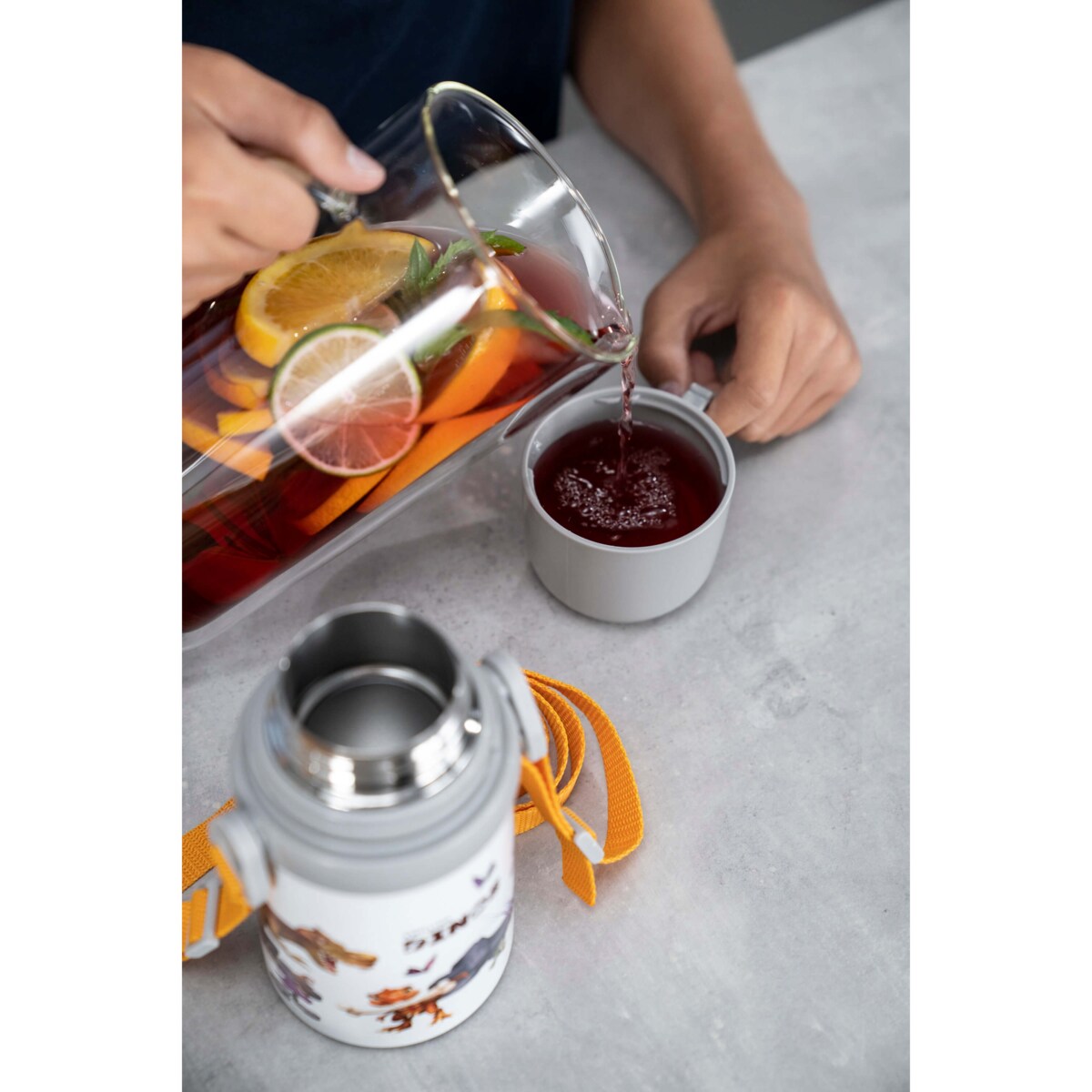 Kubek termiczny Zwilling Thermo Dinos - Biały, 380 ml