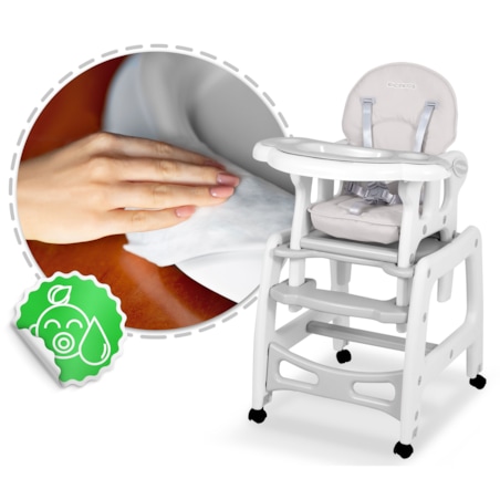 Tacka do krzesełka do karmienia Ricokids Sinco szara