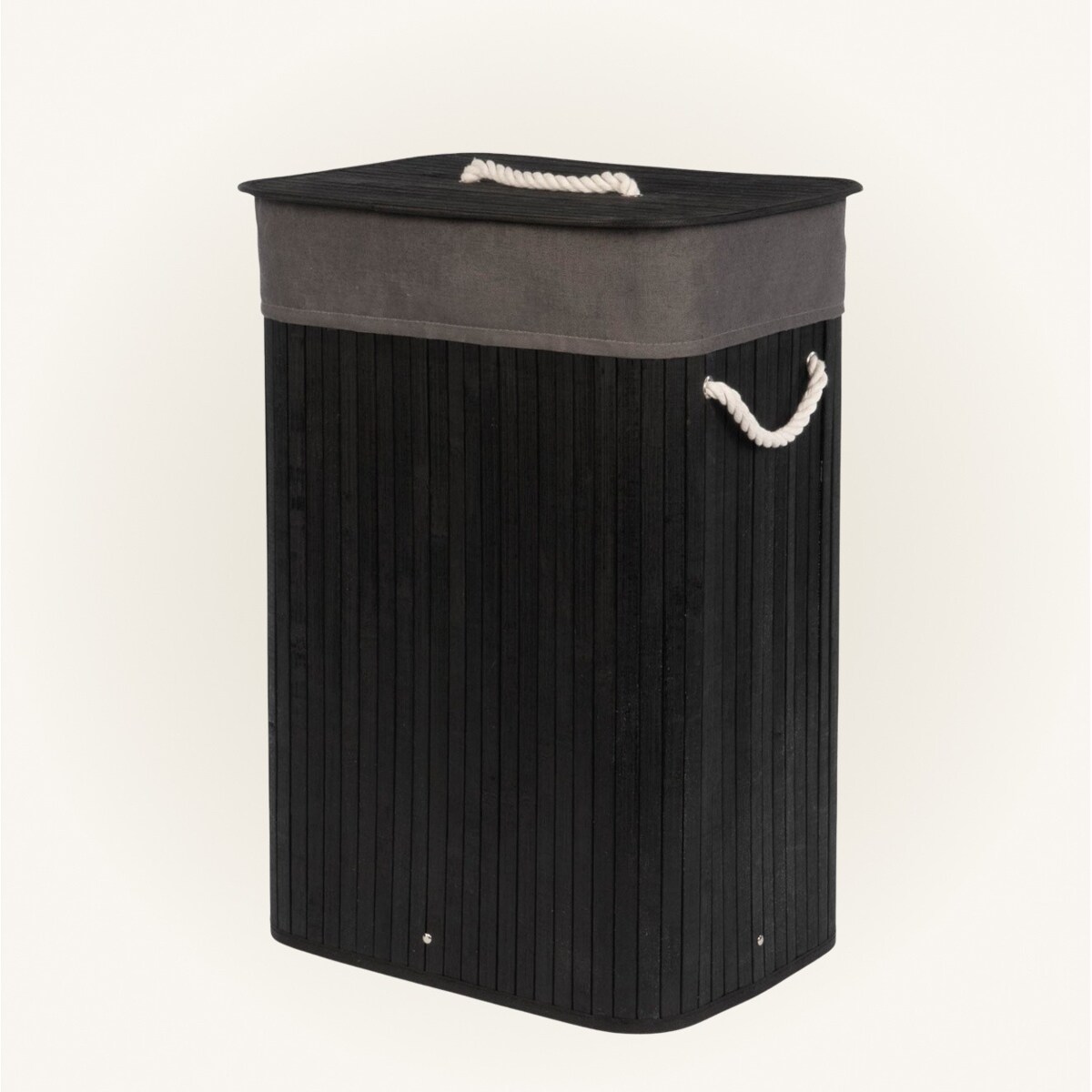 Kosz na pranie 60x42x32 cm 80 litrów LAVAGG czarny