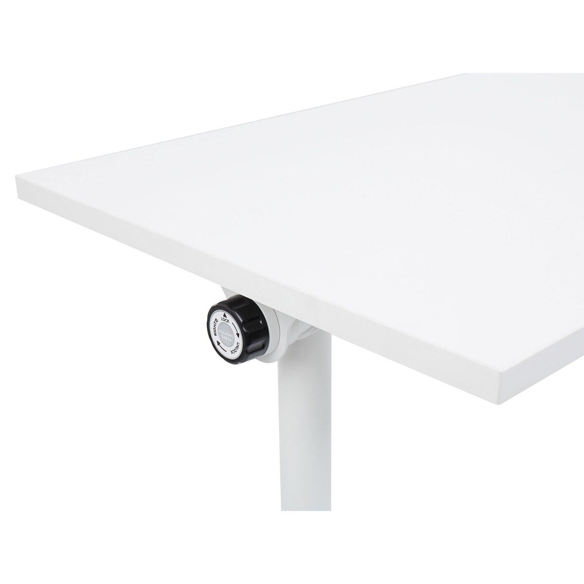 Składane biurko CAVI Biały 180 cm 60 cm Z kółkami