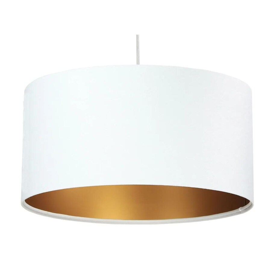 Lampa wisząca HOME 40 biała/złota