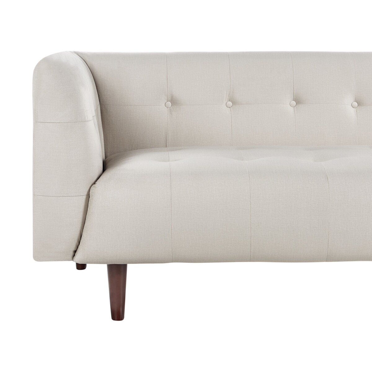 Sofa 3-osobowa jasnobeżowa BYSKE