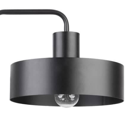 Stojąca LAMPKA gabinetowa VASCO 50118 Sigma metalowa LAMPA stołowa czarna