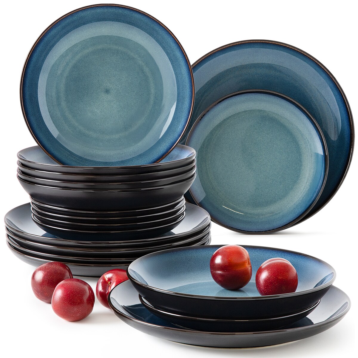 BALI Zestaw obiadowy 6 os. (18 el.)