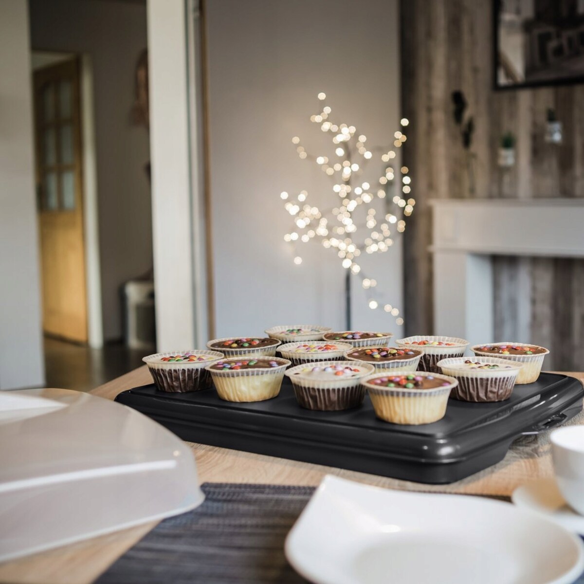 XAVAX Pojemnik na ciasto pudełko box na żywność 43 x 34 cm