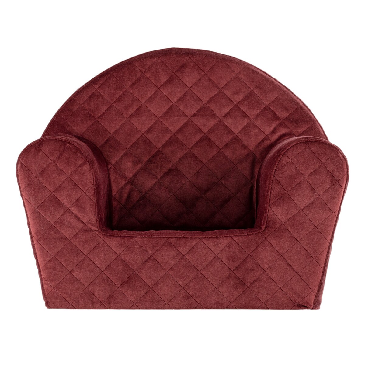 Fotelik Mati, bordowy, 52 x 34 x 41,5 cm, Posh Velvet