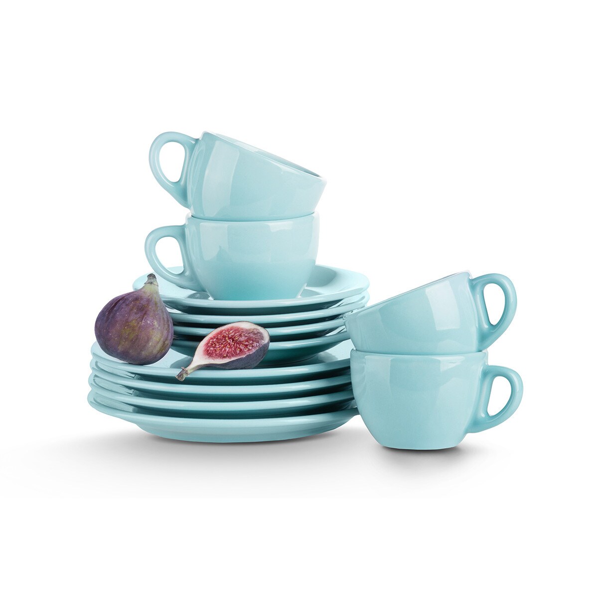 Konsimo LUPIN Spodek filiżanki do kawy, miętowy