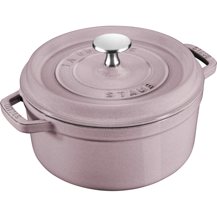 Garnek żeliwny okrągły Staub - 2.2 ltr, Kwiat Wiśni