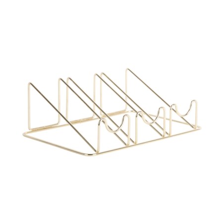 Stojak na wino WIRED, metalowy, 10 x 20 x 28 cm