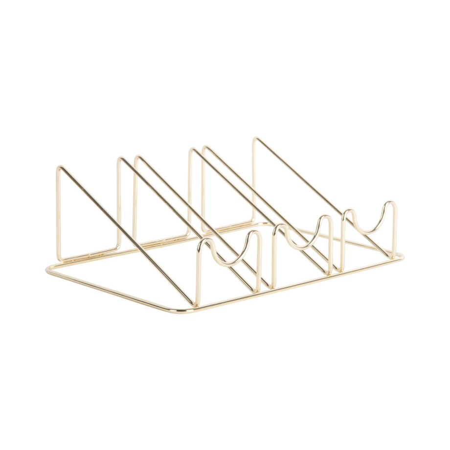 Stojak na wino WIRED, metalowy, 10 x 20 x 28 cm