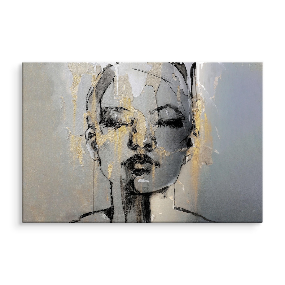 Obraz do Salonu PORTRET Kobiety Abstrakcja, 100 x 70 cm, Muralo