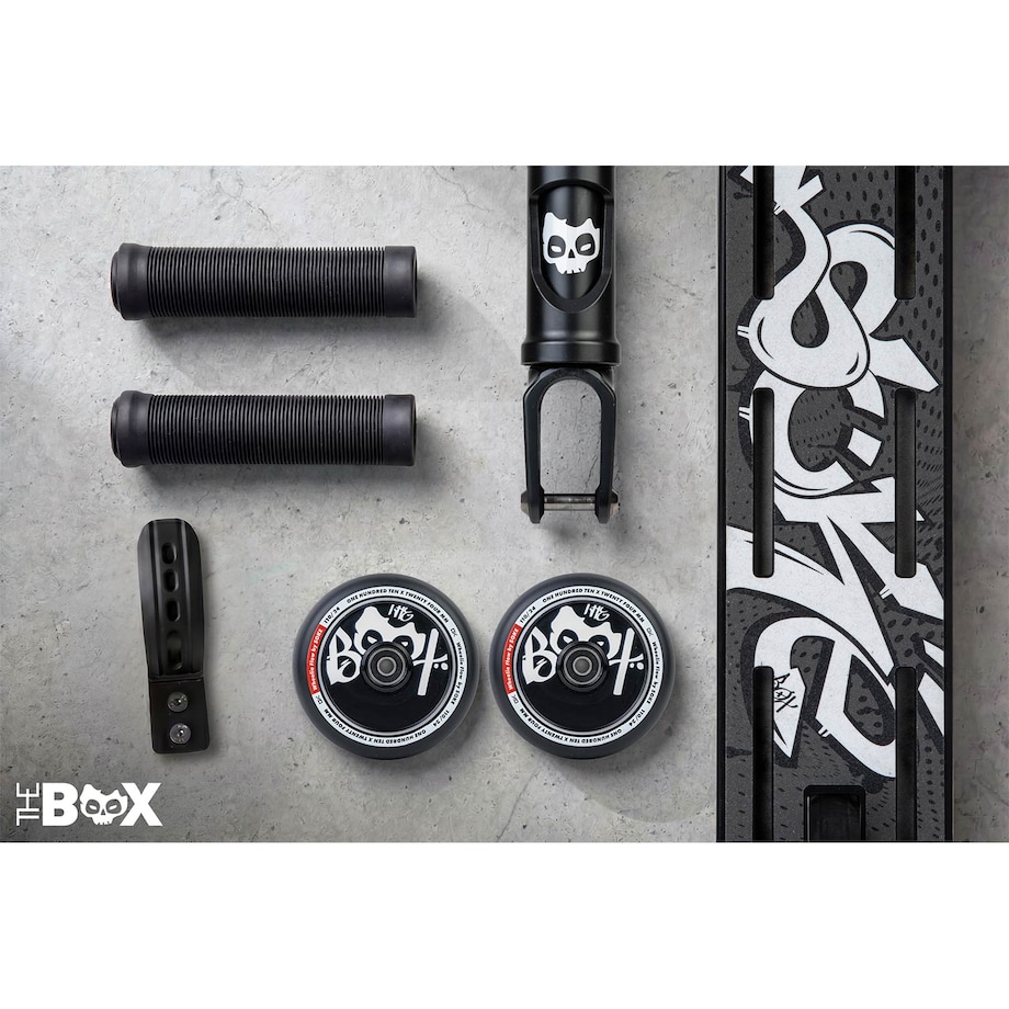 Hulajnoga wyczynowa Soke Box czarny SCS ABEC-9 Hollow Core 110 mm
