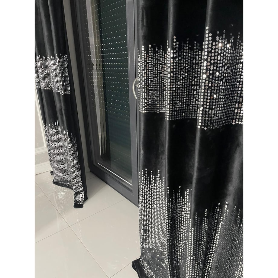 zasłona welurowa "glamour 2