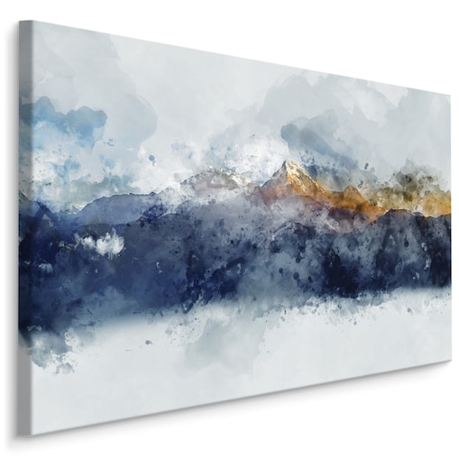 Obraz na Płótnie ABSTRAKCJA Pasma Górskie 40x30cm