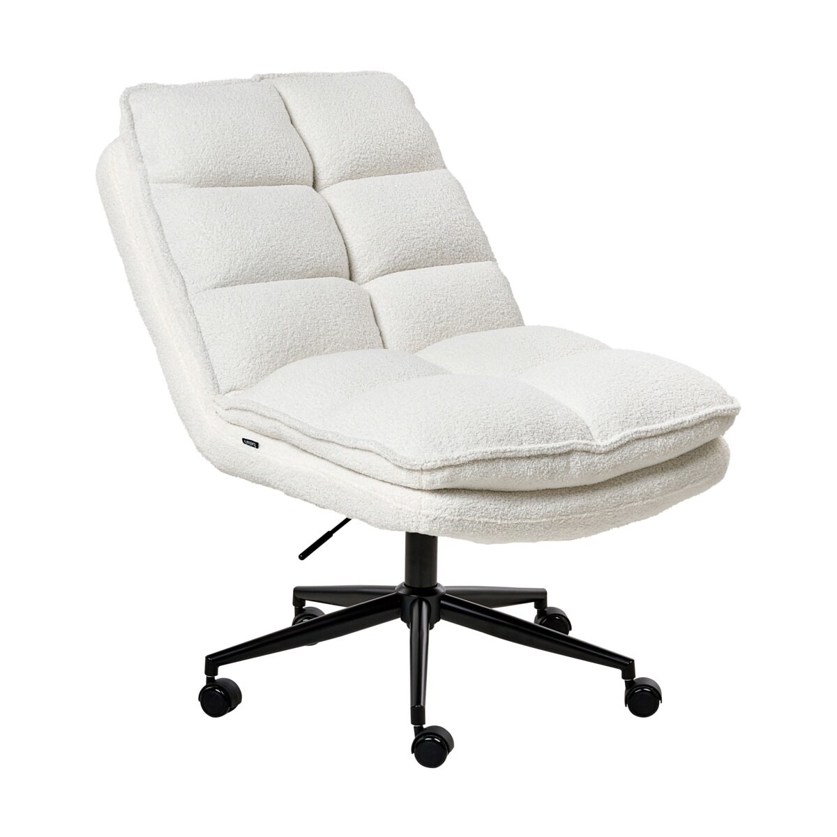 Krzesło biurowe ADDISON Boucle Biały