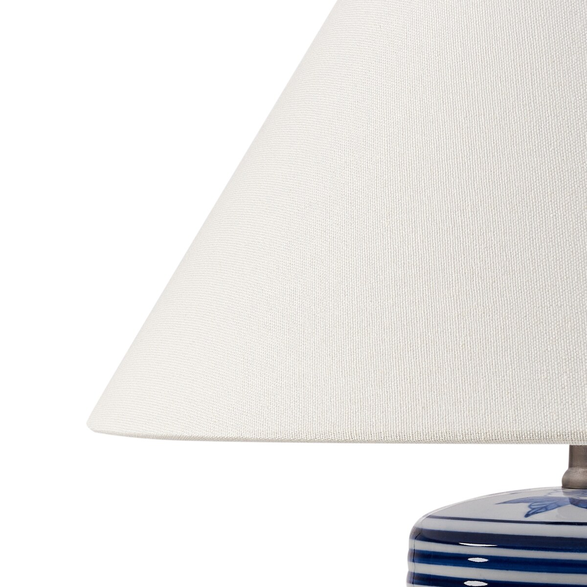 Lampa stołowa ARUNCA Porcelana Biały/ niebieski
