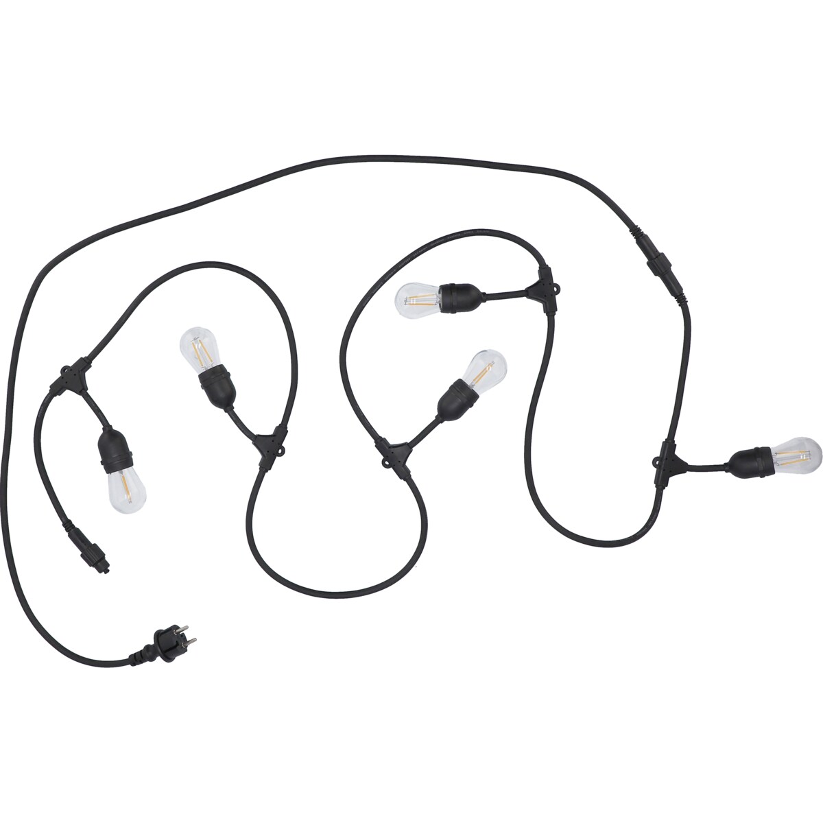 Girlanda świetlna ogrodowa LED do ogrodu 4 m