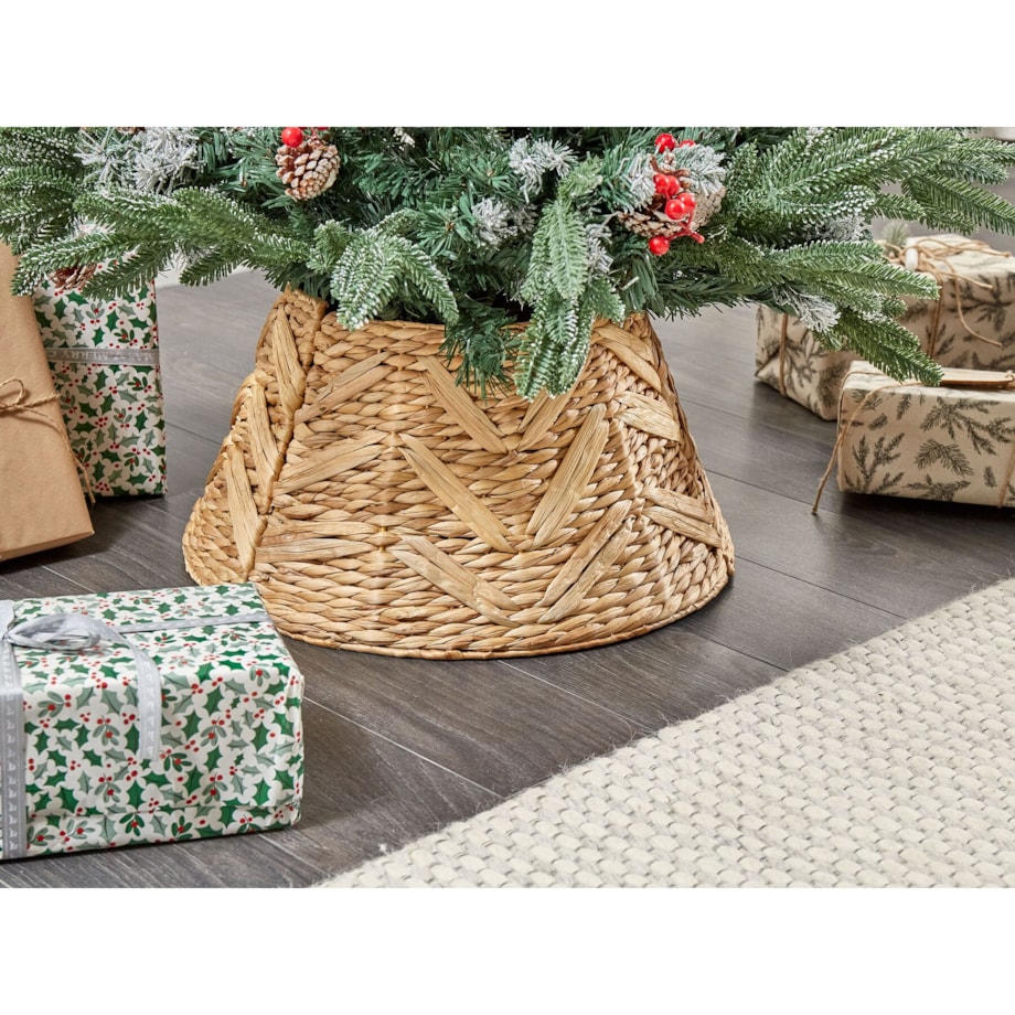 Osłonka pod choinkę Hiacynt wodny Naturalny SAPIN