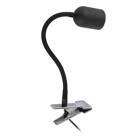 Lampka nocna z klipsem tuba Top 4561 TK Lighting metalowa czarna