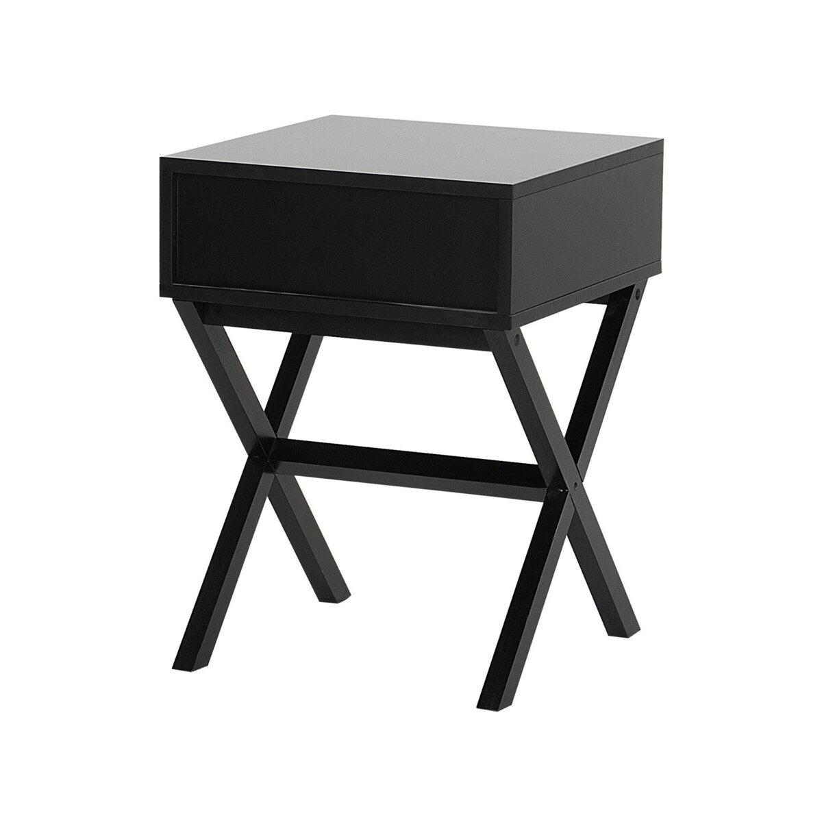 Stolik pomocniczy czarny MONROE