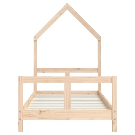vidaXL Rama łóżka dziecięcego, 80x160 cm, drewno sosnowe