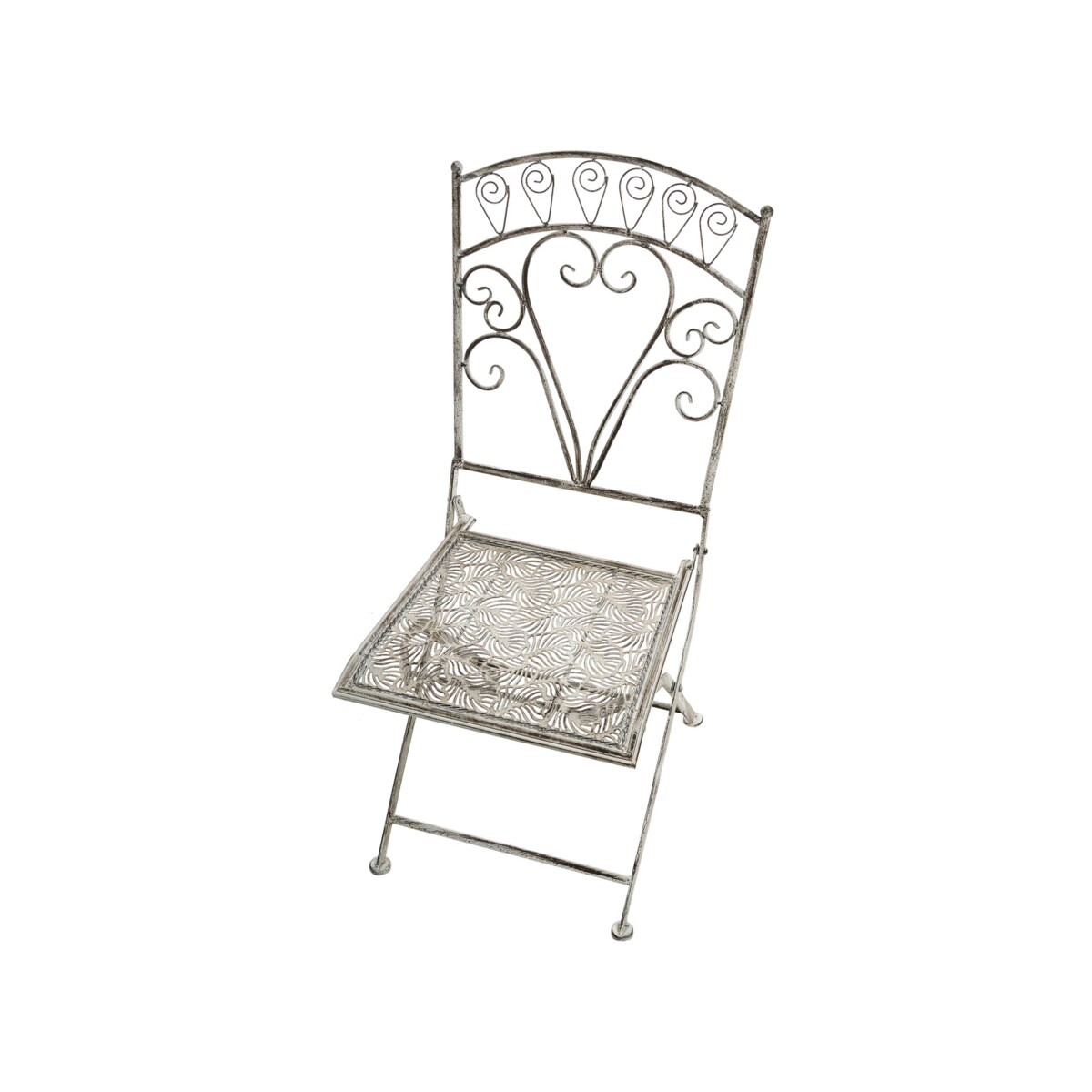 Zestaw mebli balkonowych NURRA Metal Szary