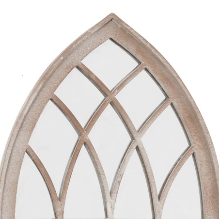 vidaXL Lustro do wnętrz, kolor piaskowy, 70x30 cm, żelazne