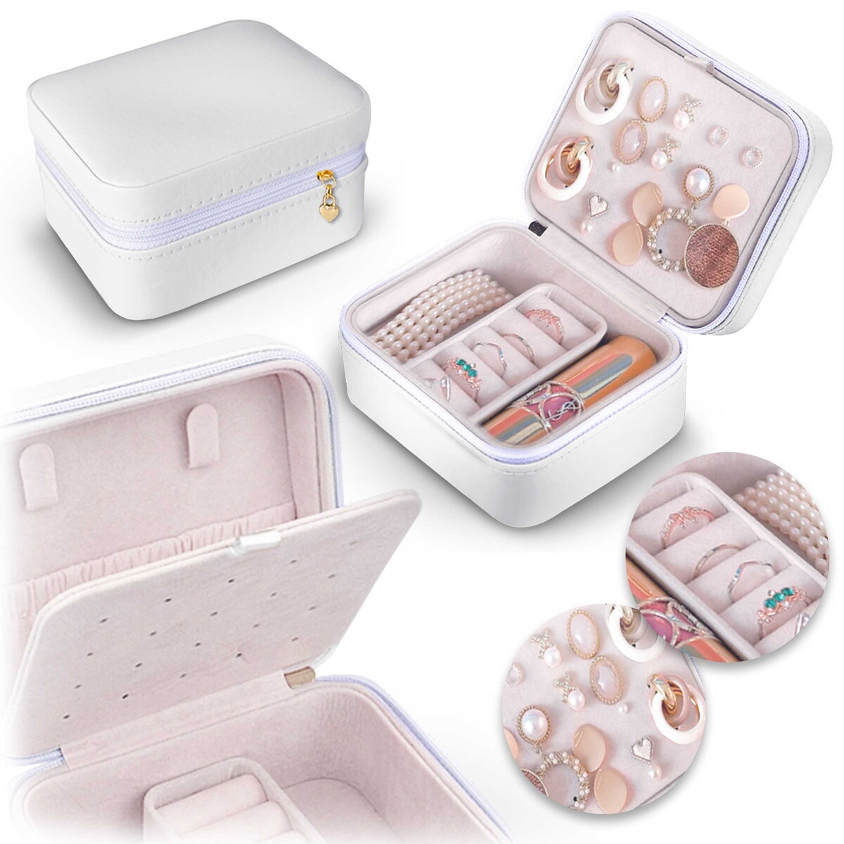 Szkatułka na biżuterię skrzynka pudełko kuferek Massido