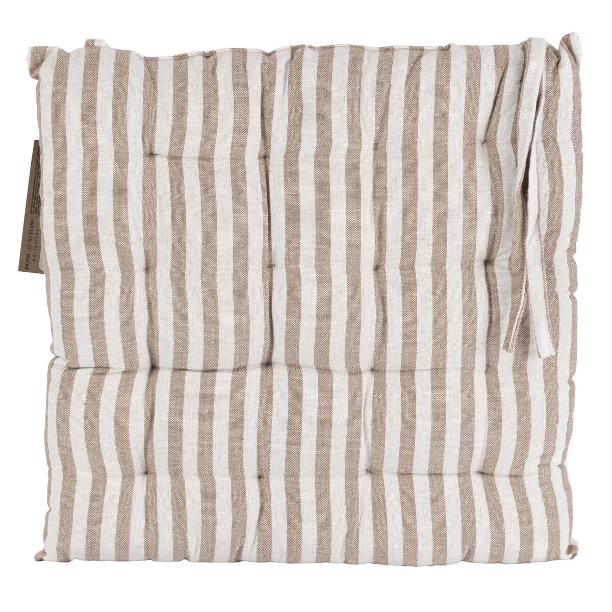 Poduszka Na Krzesło Ogrodowe Do Domu Na Taras 40X40 Cm Brązowe