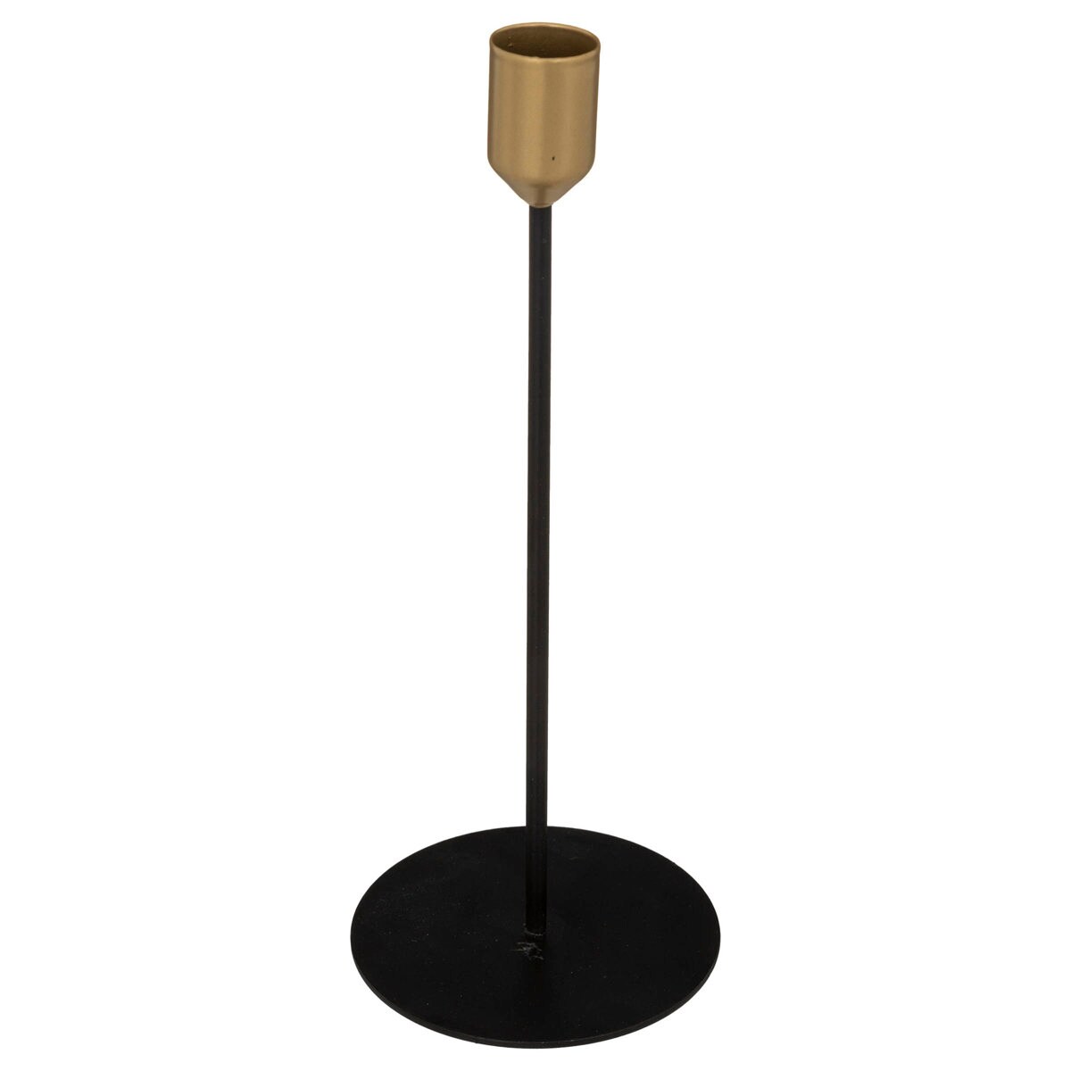 Świeczniki metalowe, 2 sztuki