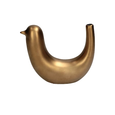 Zestaw 2 figurek dekoracyjnych Ipiccioncini - Złoty, 14.5 x 12 cm