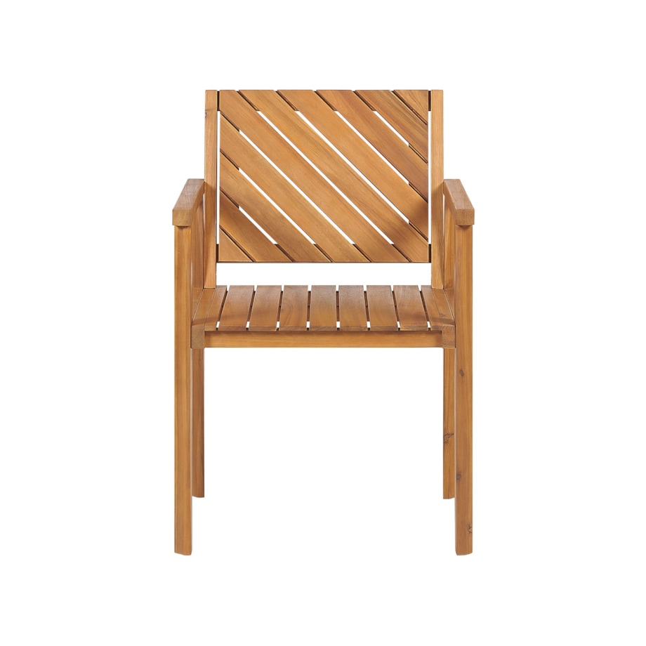 Krzesło ogrodowe drewno akacjowe BARATTI