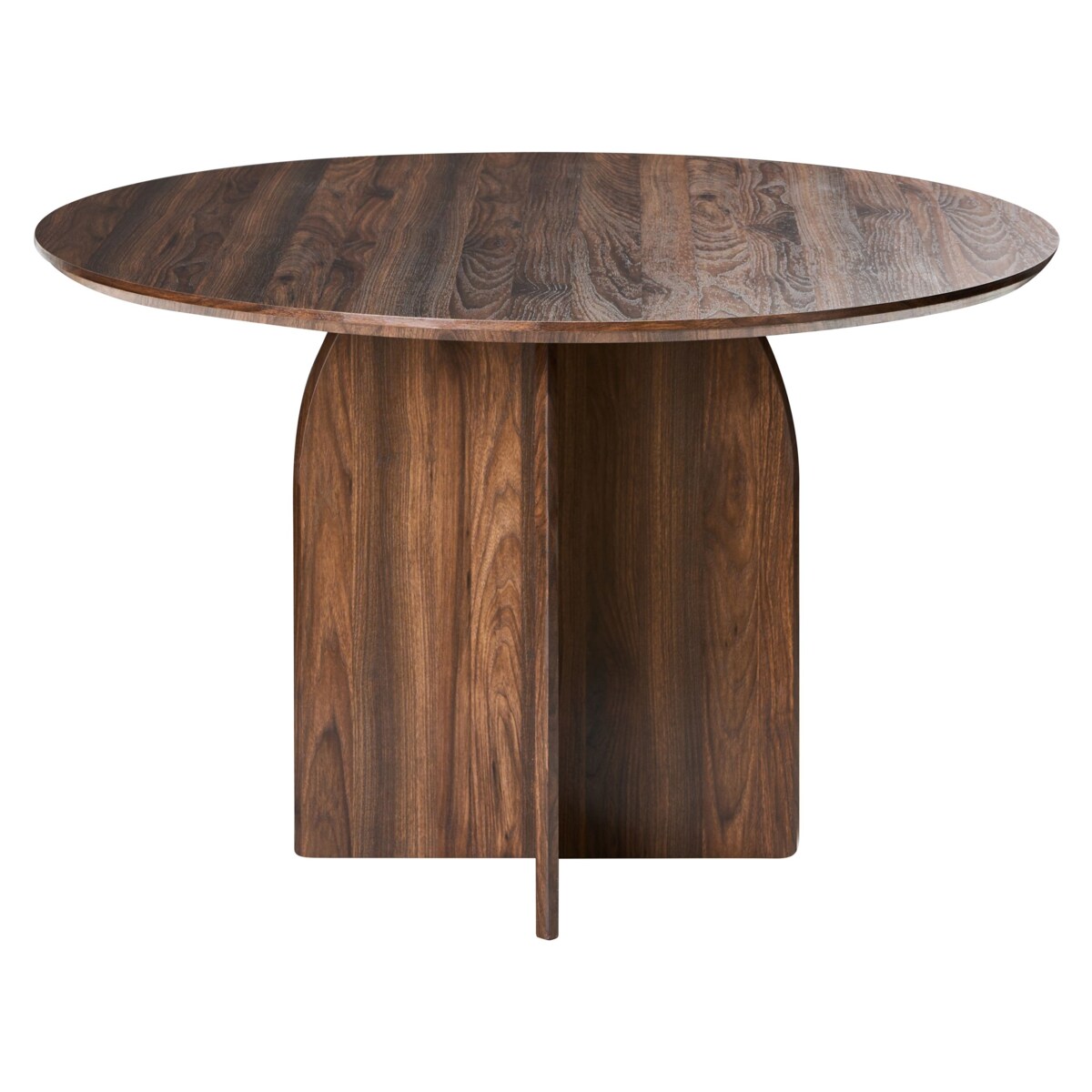 Stół do jadalni YARRA Ciemnobrązowy 120 cm