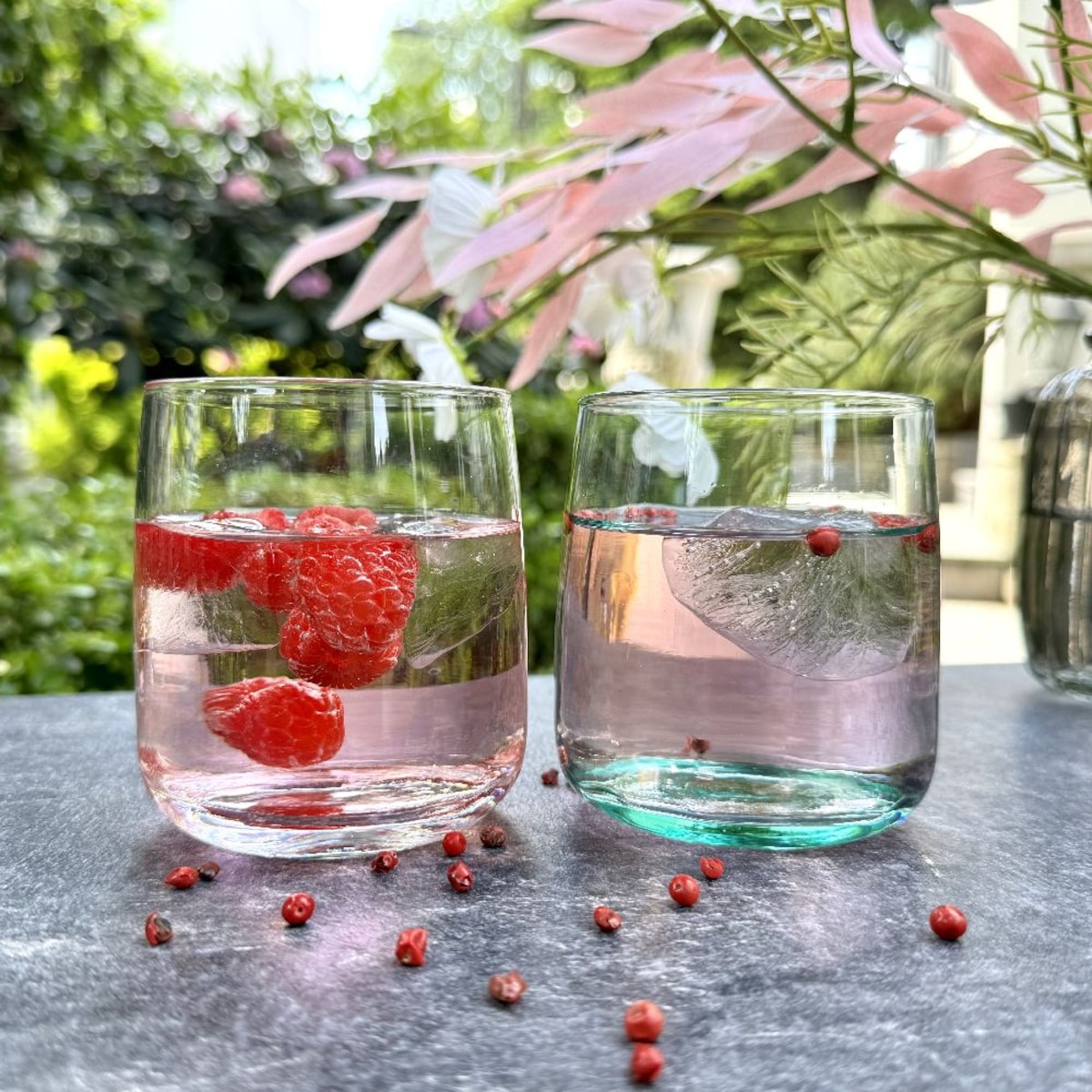 VILLA ITALIA Szklanka morska 310 ml GLOSSY