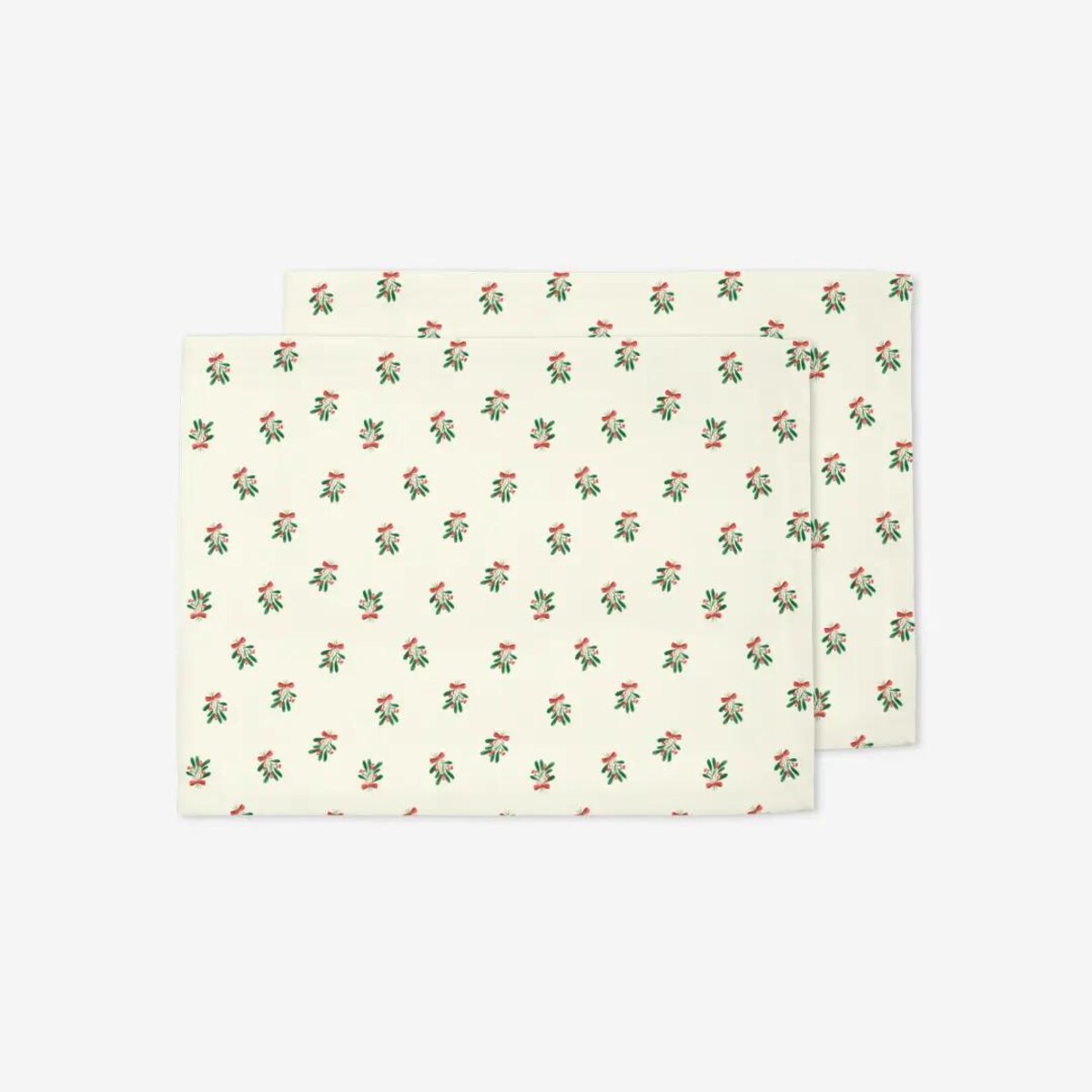 Podkładki świąteczne - Świąteczna kokardka