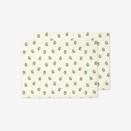 Podkładki świąteczne - Świąteczna kokardka