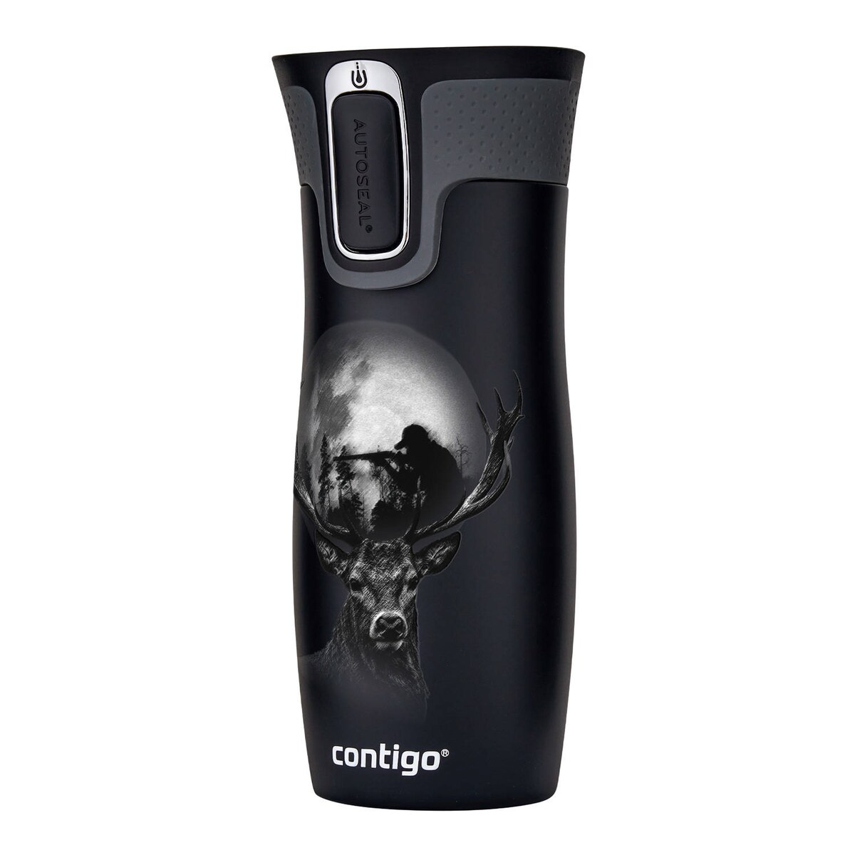 Kubek termiczny Contigo West Loop 2.0 470 ml - Dear Hunter - czarny