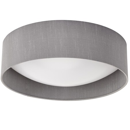Plafon sufitowy Nysa NYS5039 Dar Lighting okrągły abażur szary