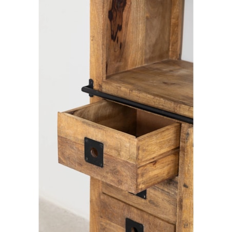 Regał z drewna mango Elei 211x90 cm