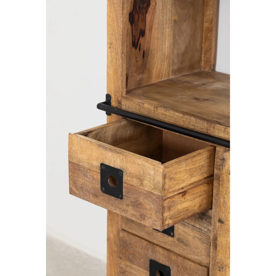 Regał z drewna mango Elei 211x90 cm