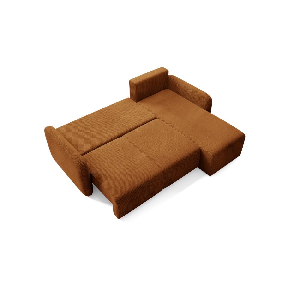 Narożnik MALLOW L z funkcją spania Kolor: POSO 40