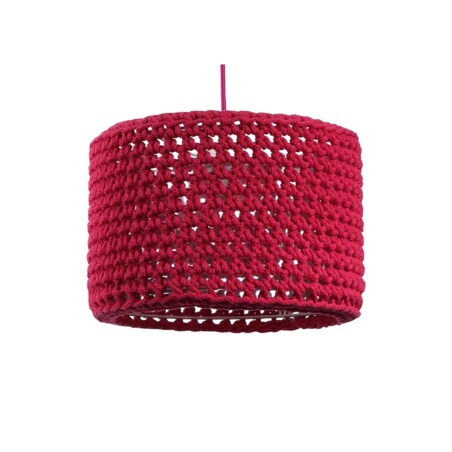 Lampa wisząca COTTON 25 czerwona