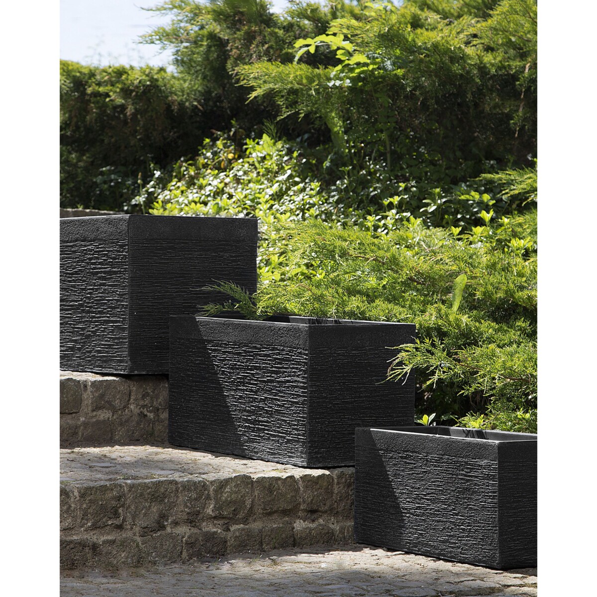 Donica MYRA 60 cm Czarny