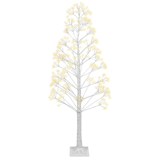 Dekoracja ogrodowa LED ALBIONI Drzewko 180 cm Biały