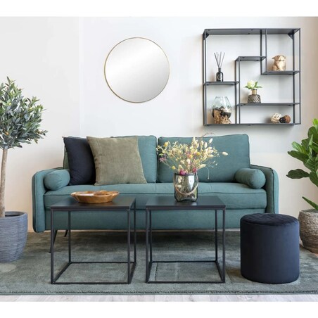 House Nordic Stolik boczny Avery, czarny